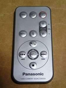 〈 Panasonic SDビデオカメラ SDR-S100 用リモコン N2QACC000008 〉