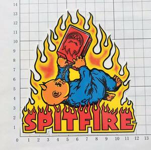 SPITFIRE WHEELS RAREステッカースピットファイヤー ウィール 日本未発売のレアなステッカ