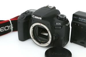 並品｜キヤノン EOS 9000D ボディ CA01-T1298-2P1A CANON EFマウント APS-C フルHD Wi-Fi デジイチ