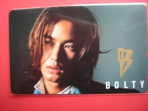 竹野内豊　BOLTY　未使用テレカ