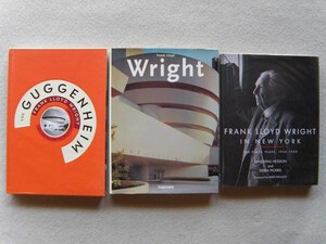 洋書 Frank Lloyd Wright 関連まとめて3冊セット フランク・ロイド・ライト グッゲンハイム ニューヨーク