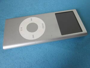 APPLE iPod nano A1199 2GB 第2世代 シルバー★ジャック、定形外140円可