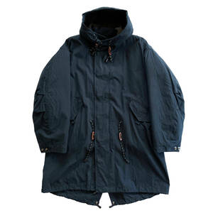 【美品】SCiENCE LONDON モッズパーカー QUILP サイエンス・ロンドン Tim Wallinger モッズコート ネイビー MADE IN ENGLAND