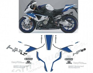 カスタム グラフィック デカール ステッカー 車体用 / BMW S1000RR 2012-2014 / HP4 キット