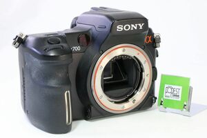 【同梱歓迎】【動作保証・点検済】良品■SONY DSLR-A700 α700 ボディ■バッテリー・チャージャーなし■E166