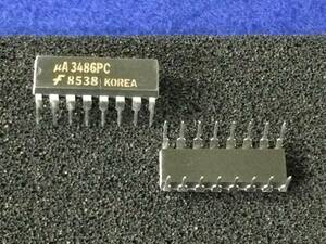 UA3486PC【即決即送】フェアーチャイルド インターフェイス IC [AZ4-4-18-22-2-11/288932]　Fairchild Interface IC ２個セット