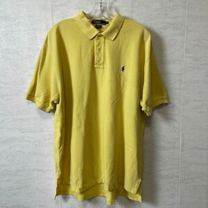 ポロシャツ ラルフローレン Polo Ralph Lauren ポロバイラルフローレン 黄色　サイズXL