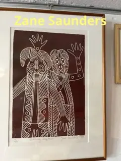 Zane Saundersアボリジニの画家　walking together