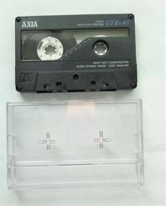 カセットテープ AXIA GT-IIx46 x 1本 (TYPE II HIGH (CrO2) POSITION)