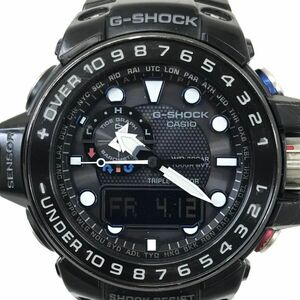 美品 CASIO カシオ G-SHOCK ジーショック GULFMASTER ガルフマスター マスターオブG 腕時計 電波ソーラー GWN-1000B-1AJF 箱付 動作確認済