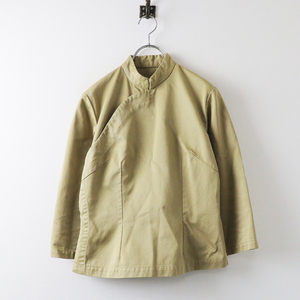 AD2004 ローブドシャンブル コムデギャルソン robe de chambre COMME des GARCONS コットンチャイナブラウス L/ベージュ【2400013878272】