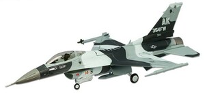 エフトイズハイスペックシリーズ1/144 F-16C Block30 アメリカ空軍 第354戦闘航空団 第18アグレッサー部隊 戦闘機 F-toys