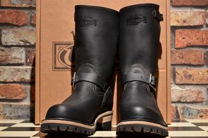 ★☆ Wesco ウエスコ BOSS ボス 7.5E ブラック 黒 エンジニアブーツ ☆★