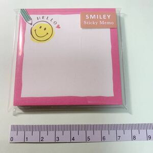 スマイリー　SMILEY 付箋　ふせん　サンプル　フセン　文房具　スマイル　60枚