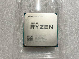 AMD Ryzen 7 2700/8コア,16スレッド 3.2GHz,最大4.1GHz/FM4/動作確認済み