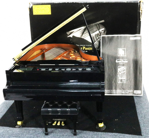 【ト滝】SEGA TOYS セガトイズ グランドピアニスト 自動演奏 ミニチュア グランドピアノ インテリア 外箱 説明書付 AB843DEW41