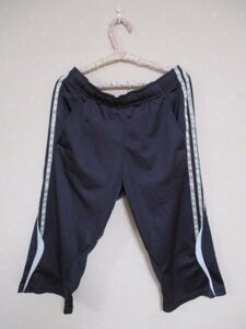 ●　adidas　アディダス　● 　膝丈パンツ　■　レディース　M　パープル（30402）