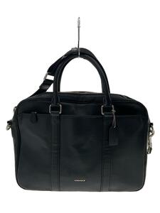 COACH◆ブリーフケース/レザー/BLK/F71681