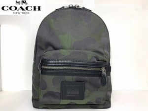 極美品★送料無料★激レアモデル☆ コーチ メンズ COACH アカデミー バックパック ウィズ ワイルド ビースト リュック ★