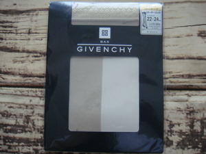 GIVENCHY・ジバンシー^,,.サポートストッキング*フートサイズ22～24cm*ガーターゴム付*COL.27オルテス^,,._「未使用品」