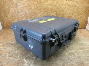 ◎PELICAN 1600 CASE 黒 機器輸送ハードケース ミリタリーケース トランクタイプ 機材ケース◎［H-345]