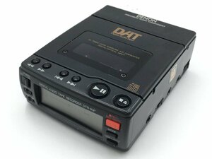 ♪▲【DENON デノン】ポータブルDAT デジタルオーディオテープレコーダー DTR-80P 0416 10