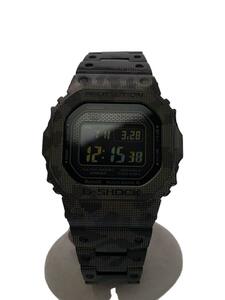 CASIO◆ソーラー腕時計_G-SHOCK/デジタル/ステンレス/グレー/GMW-B5000TCM-1JR