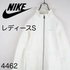 ナイキ　NIKE　ナイロンジャケット　白　S　レディース　ワンポイント