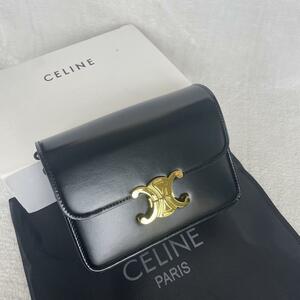 ★極美品★試着品★超人気CELINE セリーヌ トリオンフ ショルダーバッグ #644263