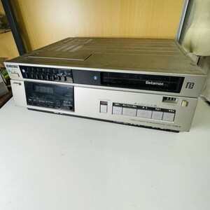 ost 昭和レトロ SONY ソニー Betamax SL-J20 通電確認