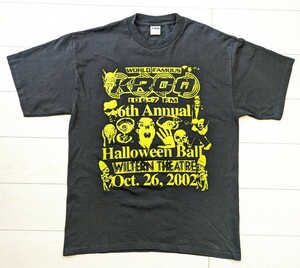 2002 KROQ　RED HOT CHILI PEPPERS × FOO FIGHTERS　Tシャツ　XL　Halloween Ball　希少　レッドホットチリペッパーズ　フーファイターズ