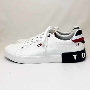 新品 TOMMY HILFIGER トミーヒルフィガー スニーカー REZZ ホワイト 27.5cm