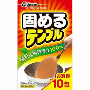 テンプル 油処理剤 固めるテンプル 10包入(1包当たり油600ml) 18g×10包 まとめ買い 油 オイル 処理 油凝固剤 油汚れ 片付け