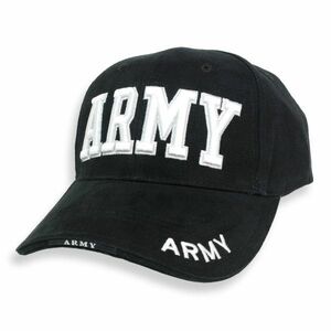 Rothco キャップ ARMY 9385 ブラック |Rothco ベースボールキャップ 野球帽 メンズ ワークキャップ