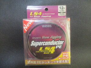 155　バリバス　スーパーコンダクターPE・LS4　1.2号300ｍ巻き新品