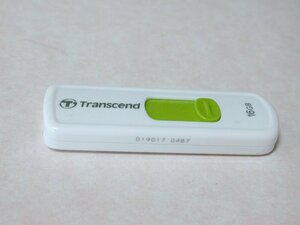 ★ Transcend製 USBメモリ 16GB ＜中古動作品