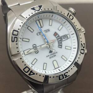 【稼働品】 CITIZEN プロマスター ECO-DRIVE AIR DIVER