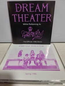 ☆DREAM THEATER☆1986 DEMO【レア盤】ドリーム・シアター WHILE PERFORMING AS MAJESTY ～THE OFFICIAL1986 DEMO CD