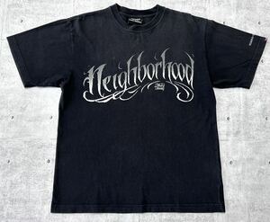 BONEYARDS NEIGHBORHOOD STUSSY 半袖 Tシャツ　　2008年 両面 ビッグロゴ デカロゴ ボーンヤーズ ネイバーフッド ステューシー 玉9552