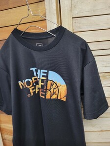 THE NORTH FACE ノースフェイス　 Tシャツ グラフィックロゴ 希少 ブラック 黒 size M
