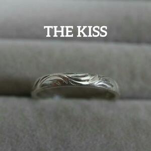 【匿名配送】THE KISS キス リング 指輪 シルバー 2.6g 17号