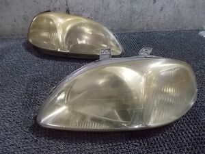 ★激安!★EK4 シビック 純正 ノーマル ハロゲン ヘッドライト ヘッドランプ 左右 STANLEY 033-6691 EK3 EK9 等 / 2Q11-752