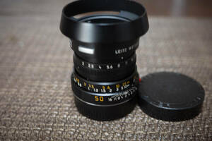 美品　summicron50mm 第３世代　オリジナルフード付き