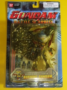 ◇新品 2002年製 海外版 GUNDAM BATTLE SCARRED 機動武闘伝 Gガンダム (BURNING GUNDAM ゴッドガンダム バトルダメージ版)