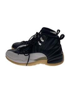 NIKE◆AIR JORDAN 12 RETRO/エアジョーダンレトロ/ブラック/130690-001/26.5cm/BLK