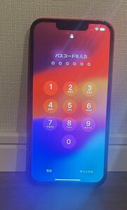 iPhone14★productレッド★256GB★SIMフリー ★パネル社外品★新品社外バッテリー付き!