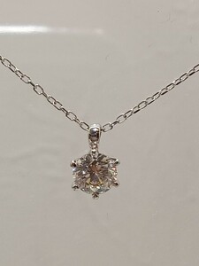 ☆☆pt900★天然ダイヤ0.50ct☆ペンダント トップ☆65