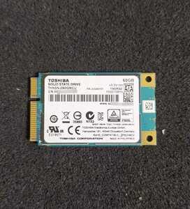 定形外無料 TOSHIBA MLC SSD 60GB THNSNJ060GMCU mSATA ((動作品・5枚限定！！))