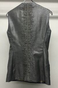 SS1999 GIANNI VERSACE SLEEVELESS JACKET 90s ジャンニヴェルサーチ イタリア製 ベスト ジャケット