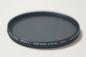 [72mm] Kenko PRO1D WIDE BAND C-PL (W) 円偏光フィルター [F6284]